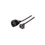 Hama Rallonge Electrique 3P "Pro" noir 2 mètres