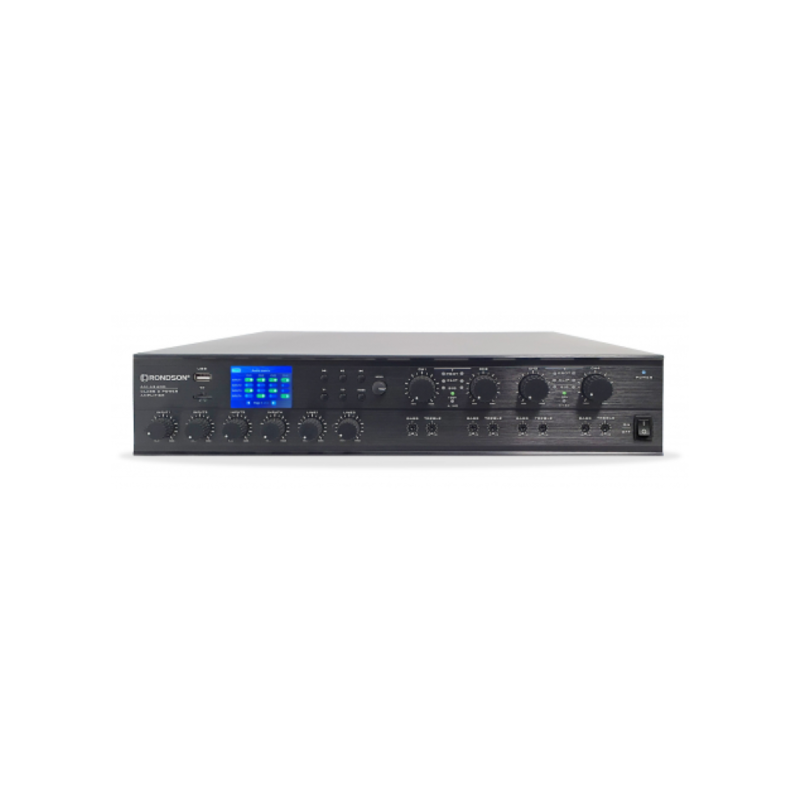 Rondson Ampli préamplificateurs 4 x 240 W, 4 Ohms / 100V - 230V 19"