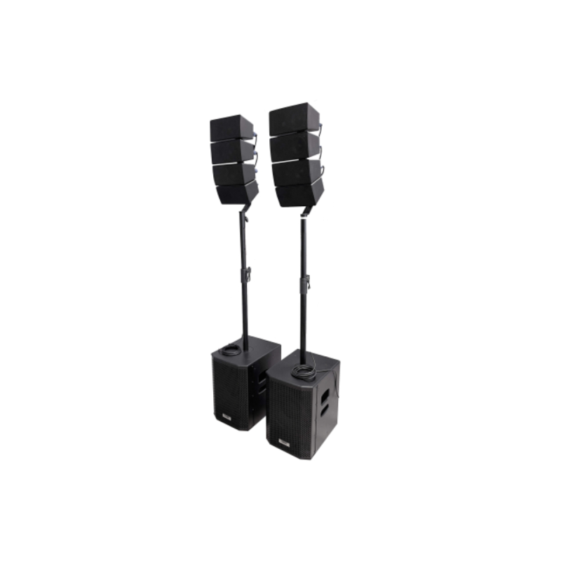 Rondson Kit 2.2 820W 2 Enceintes colonnes et sub amplifiés Bluetooth