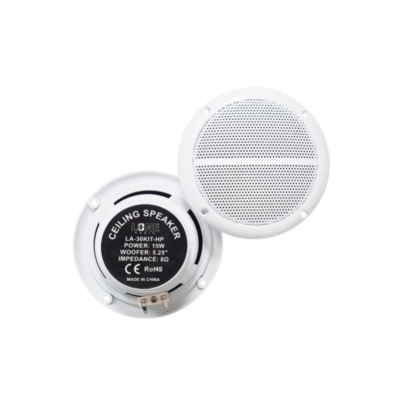 Lone Audio Kit HP encastrables de 2x30W avec amplificateur 60W 8 ohms