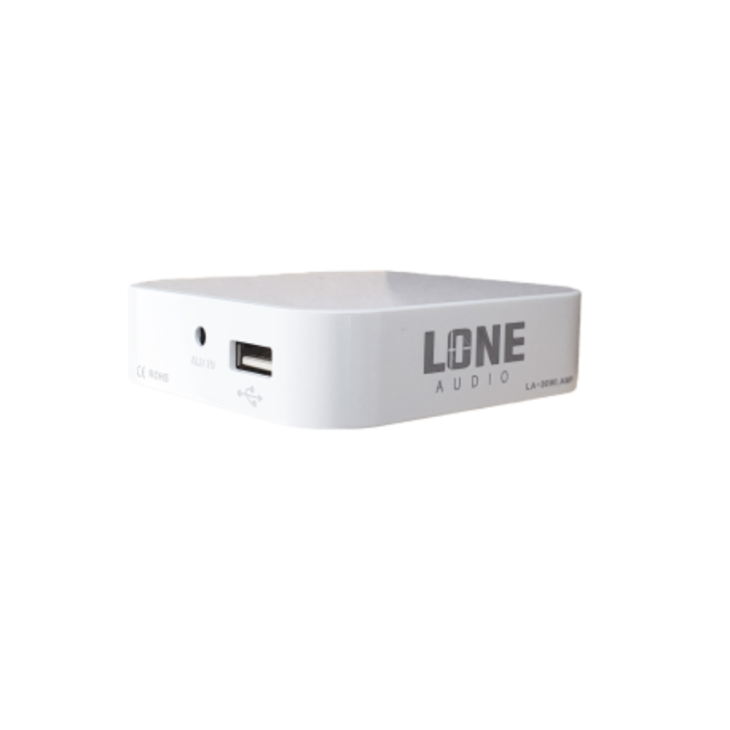 Lone Audio Ampli compact 30W avec lecteur multimédia wifi sans fil