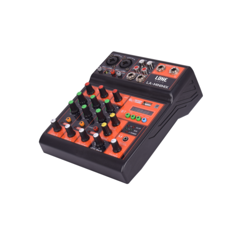 Lone Audio Table mixage DSP 4 entrées 2 mono 1 stéréo DSP Lecteur