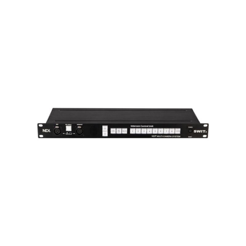 SWIT ET-N80 | NDI Intercom Console with 8-ch camera operational