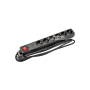 Hama Multiprise 6X16A Protec.Inter noir 3 mètres