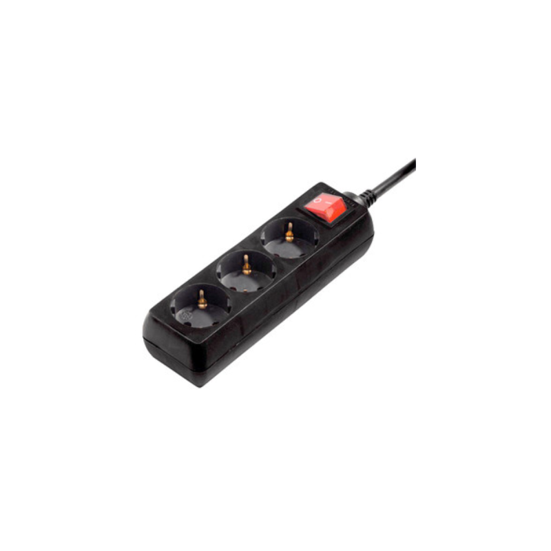 Hama Multiprise 3X16A + 2Xusb-A 17W Noir