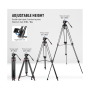 Neewer TP-74 Trépied complet vidéo professionnel charge maximale 8 kg