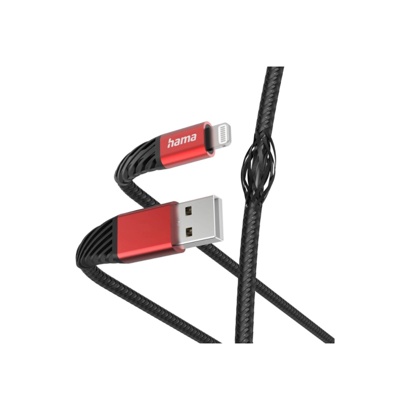 Hama Cab Usb-A/Light Extreme 1,5M N/Rge