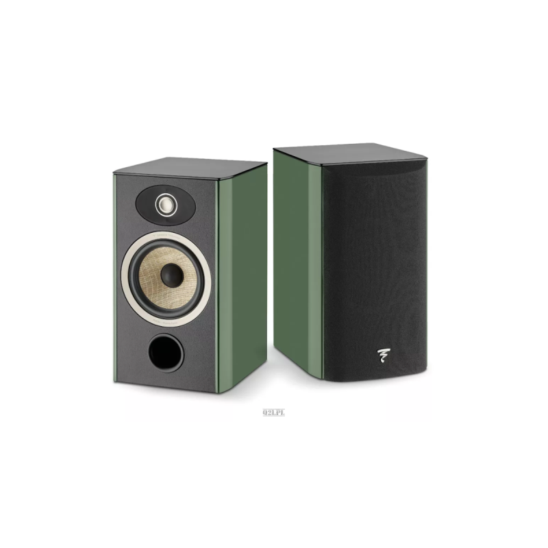 Focal ARIA EVO X N°1 moss green hg : Enceinte bibliothèque 2 voies.