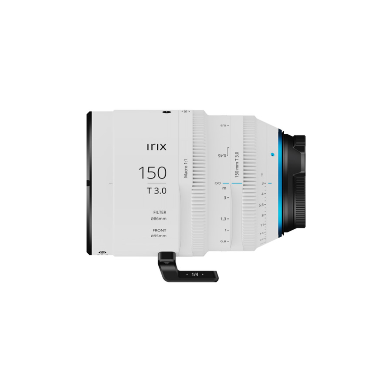 Irix Cine lens 65mm T1.5 Blanc pour Canon EF Metric