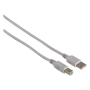 Hama Cable Usb 2.0 A/B Gris 1,50M 50P