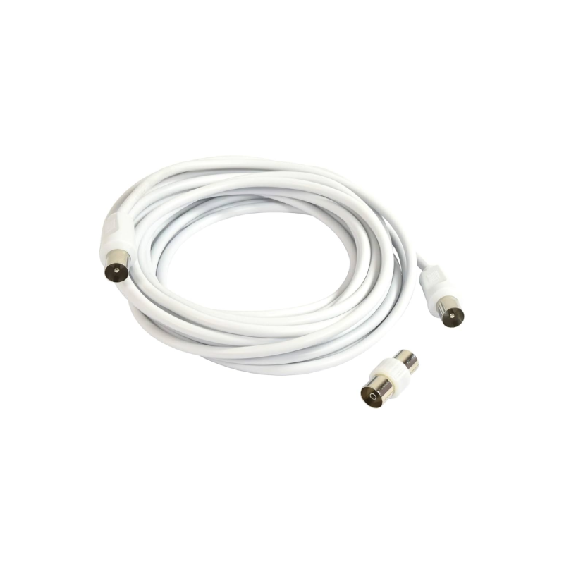 Hama Cable Ant 75Db +2 Adapt. Blc 2,00M