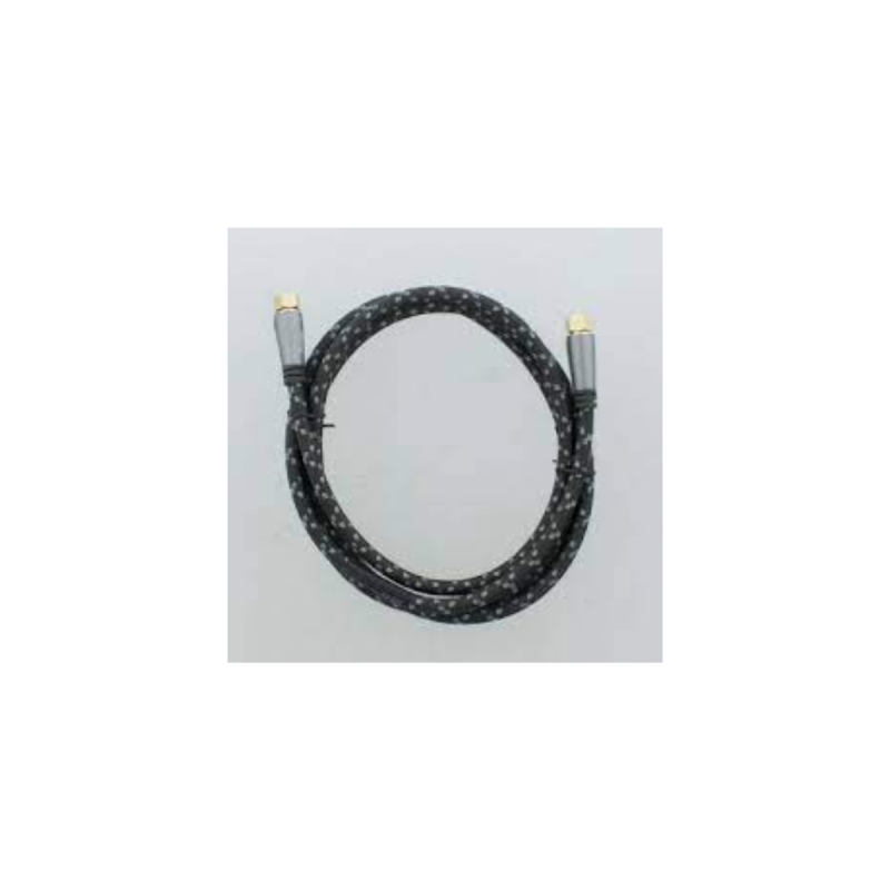 Hama Cable Sat "F" 120Db Or Metal 1,50M