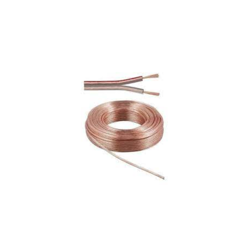Hama Cable Hp 2 X 0,75Mm² Transp. 10,00M