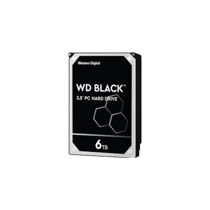 Western Digital 3.5" SATA, WD Black 6To