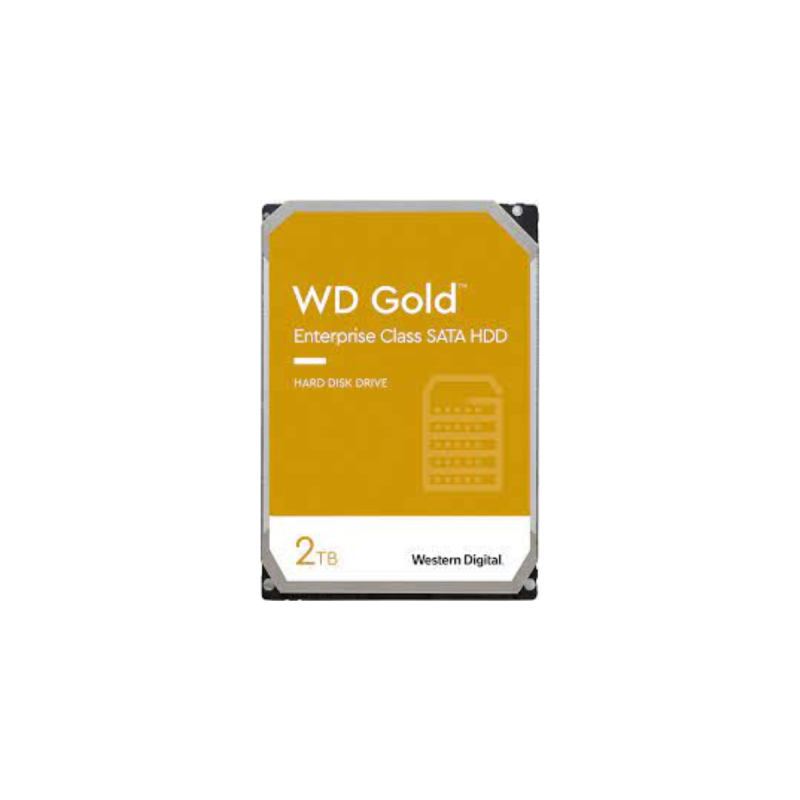 Western Digital 3.5" SATA, WD Gold 2To