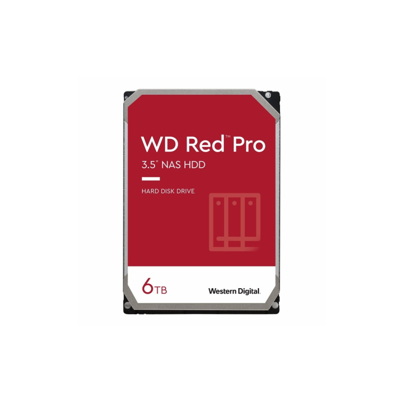 Western Digital 3.5" SATA, WD Red Pro 6To