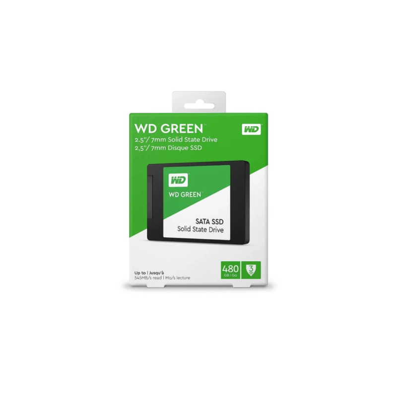 Western Digital WD Green SSD 2.5' (Gen-3) 480Mo