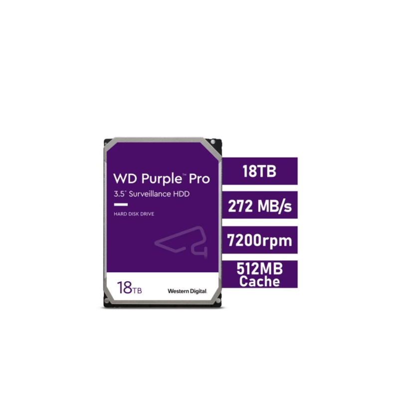 Western Digital WD Purple Pro 18 To