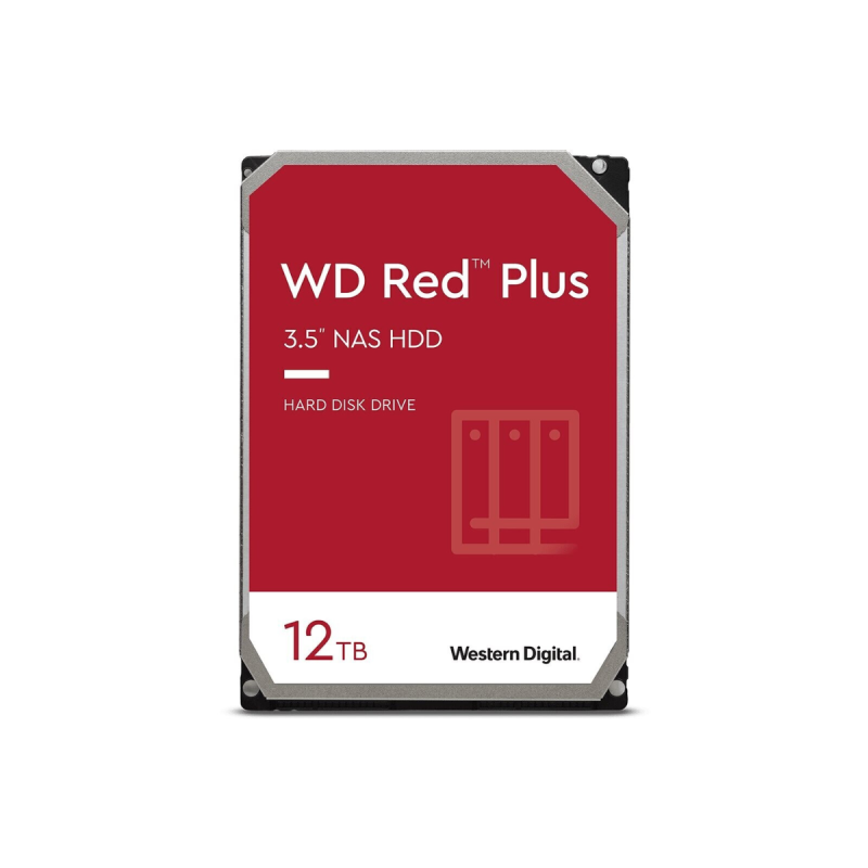Western Digital WD Red Plus 12 To SATA 6Gb/s