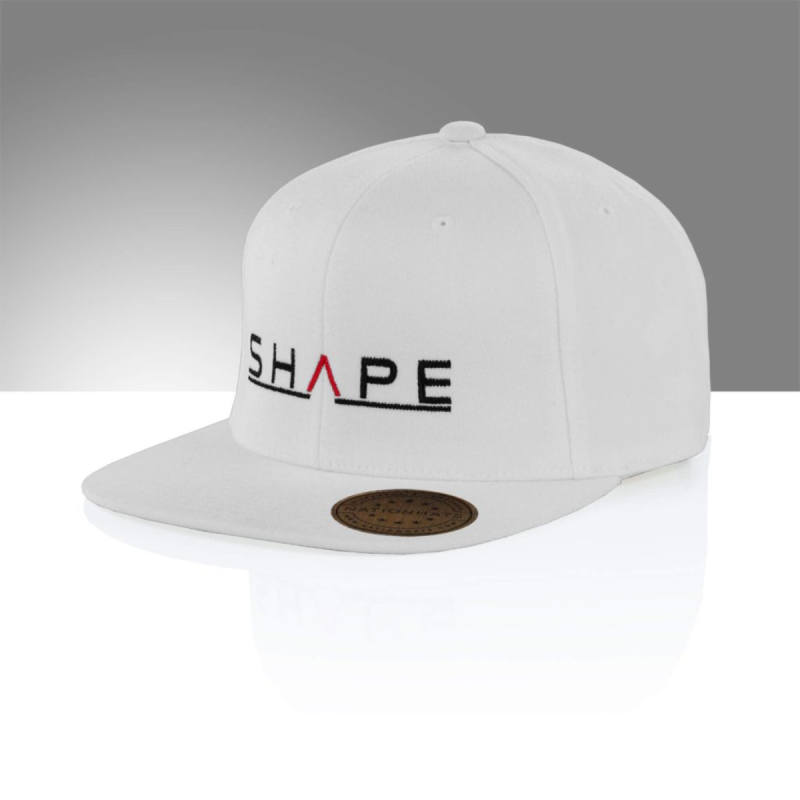 Shape Casquette blanche logo classic