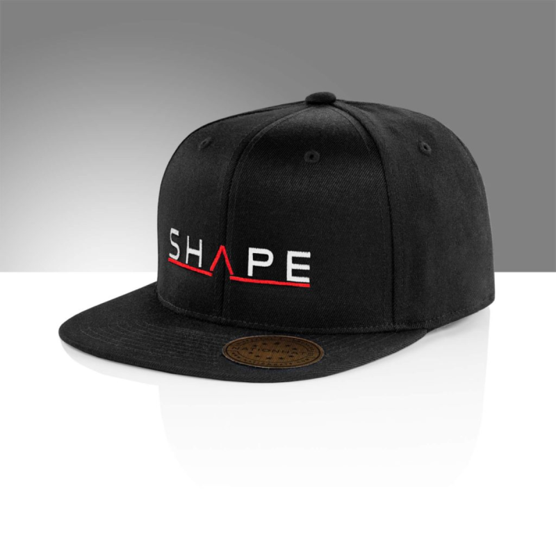 Shape Casquette noire logo classic