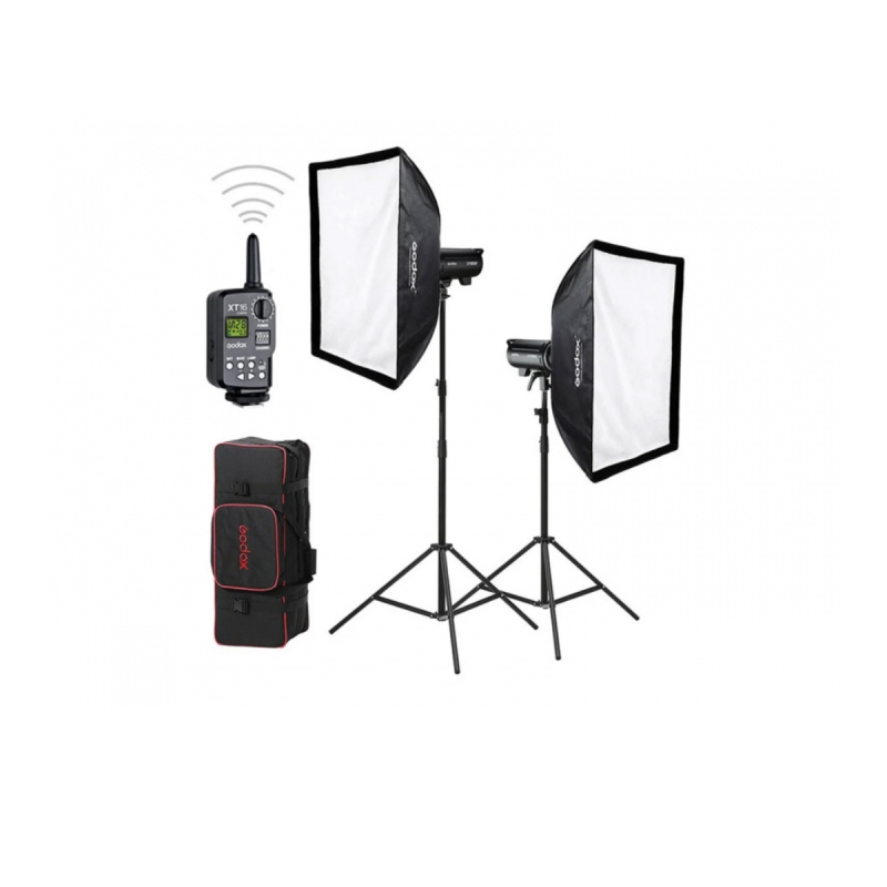 Godox DP600IIIV-C - Studio flash kit (2xDP600III-V & accessories)