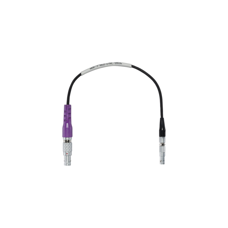 Teradek RT MDR.X Camera Control Cable - RED (10in/25cm)