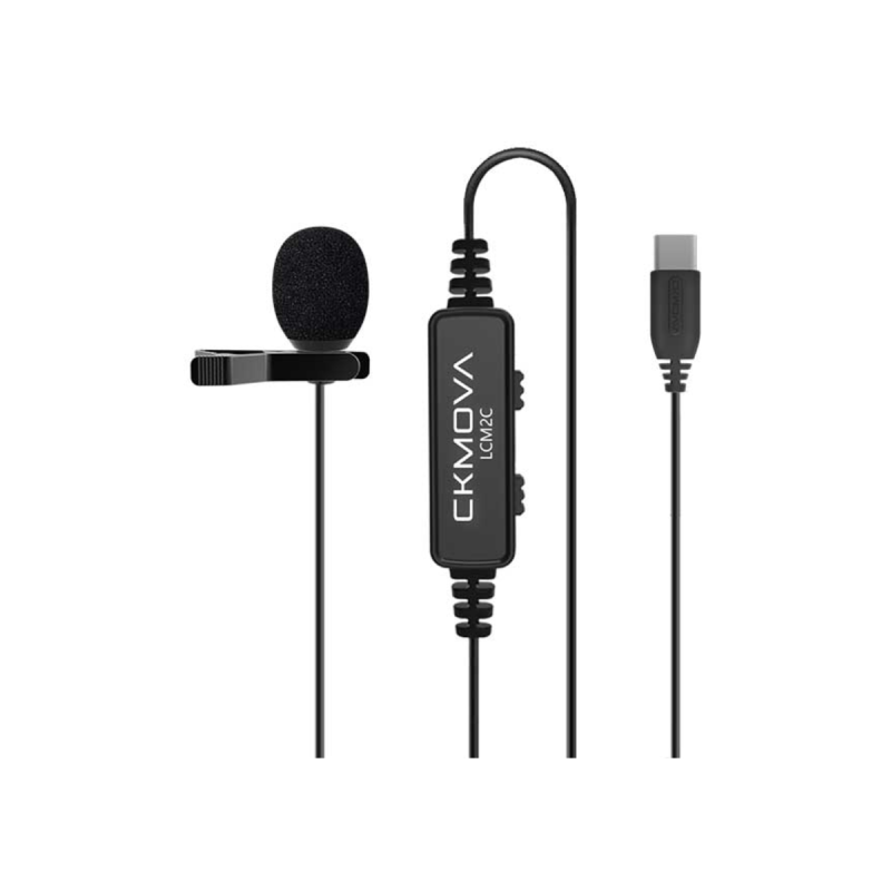 Ckmova LCM2C Lavalier Microphone for USB-C