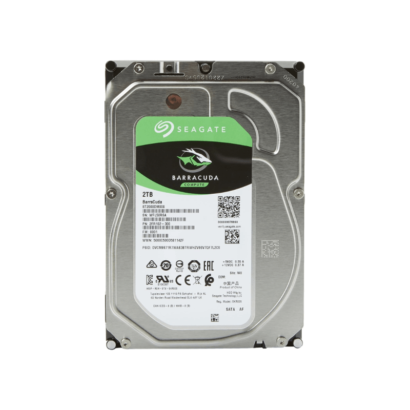 Seagate Disque dur 3.5" 2 To 7200 RPM 256 Mo Serial ATA 6 Gb/s