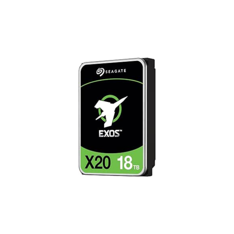 Seagate 18TB (7200RPM) 256MB Exos X20 SATA 6Gb/s