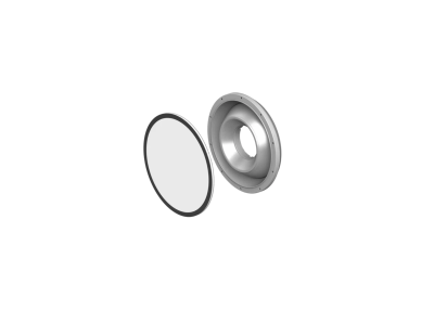 Hobolite 142011 Beauty Dish avec diffuseur pour Micro