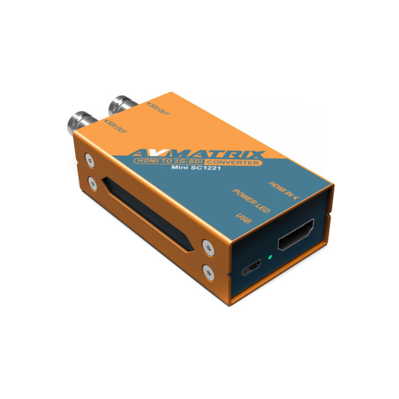 AVMATRIX MINI SC1221 HDMI to Dual 3G-SDI Video Converter