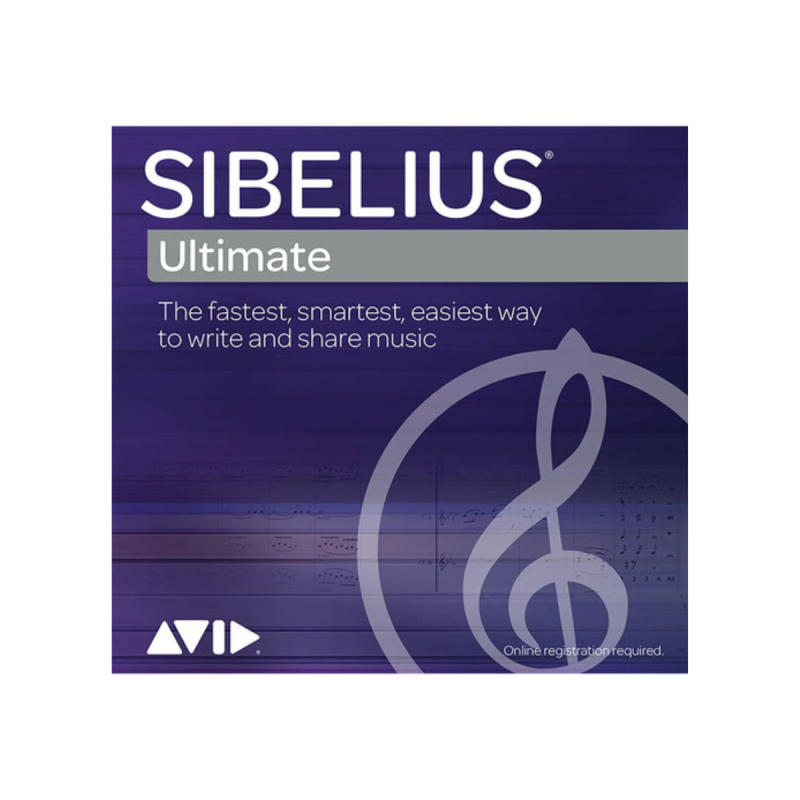 Avid Sibelius Ultimate 1-Year Subscription NEW