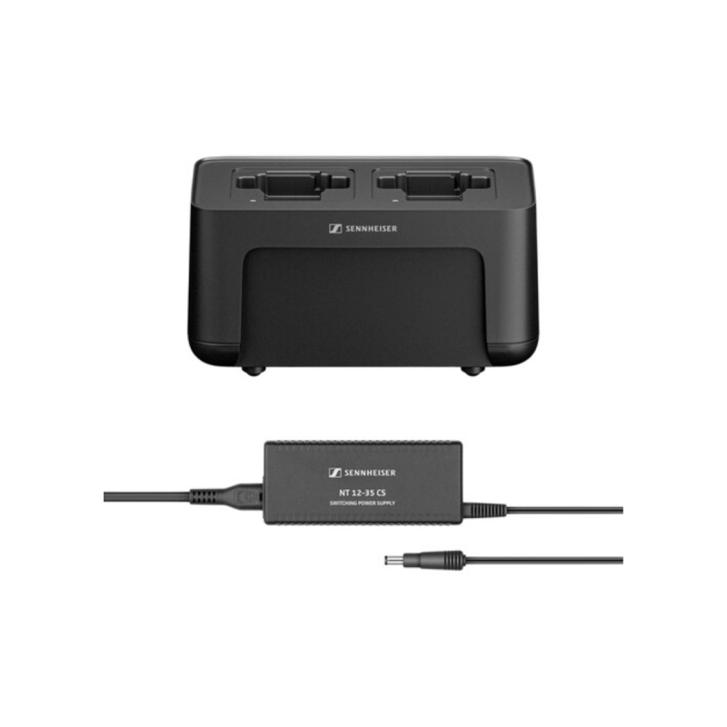 Sennheiser Chargeur compatible réseau avec 2 compartiments