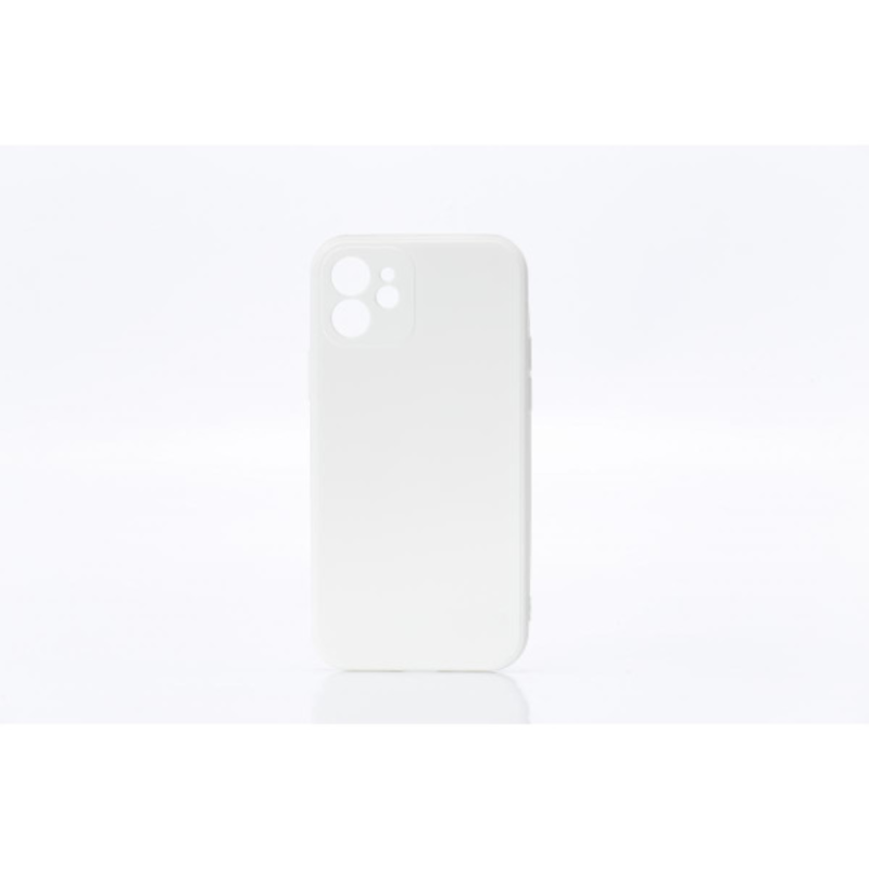 We Coque de protection SILICONE APPLE IPHONE 12 Blanc