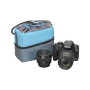 Cullmann CAMERA CONTAINER [small] cyan/grey, camera insert