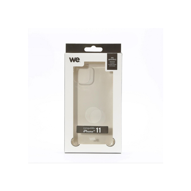 WE Coque de protection TPU APPLE IPHONE 11 Transparent
