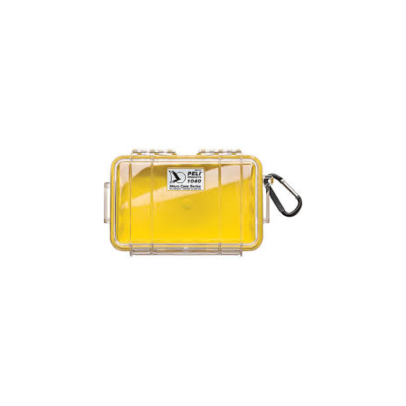 Peli Microcase M40 Coque Transparente Liner Jaune