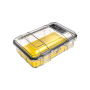 Peli Microcase M50 Coque Transparente Liner Jaune