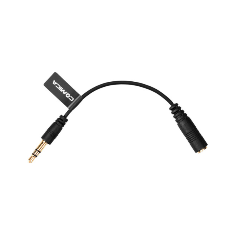 COMICA Audio Cable Adapter (TRRS 3.5mm Female--TRS for Camera)