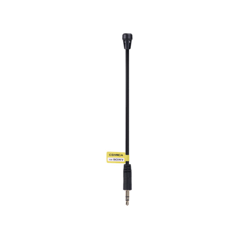 COMICA 3.5mm IN Gooseneck Lavalier Mic in Cardioid Pattern for Sony