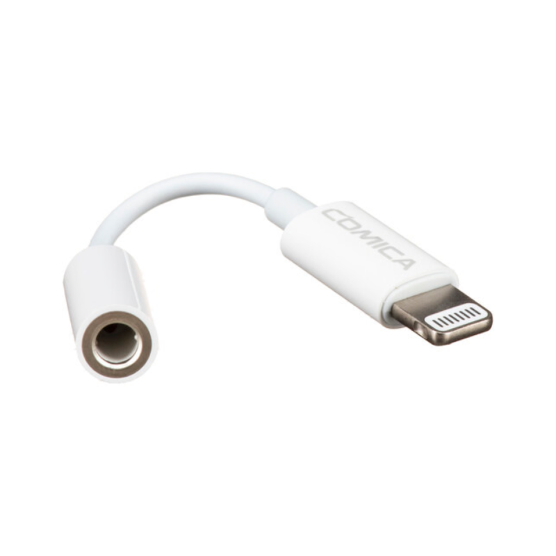 COMICA 3.5mm TRRS-Lightning Audio Cable Adapter