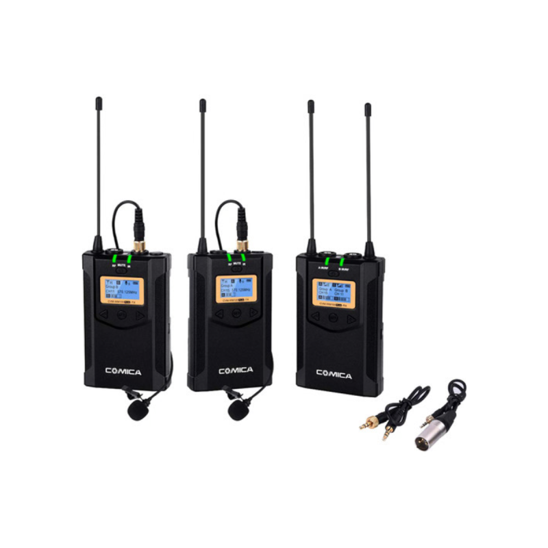 COMICA UHF Dual-channel Wireless Microphone A