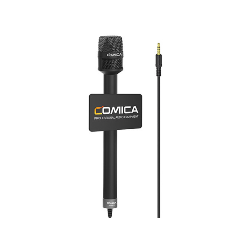 COMICA Reporter/Interview Microphone for Smartphone