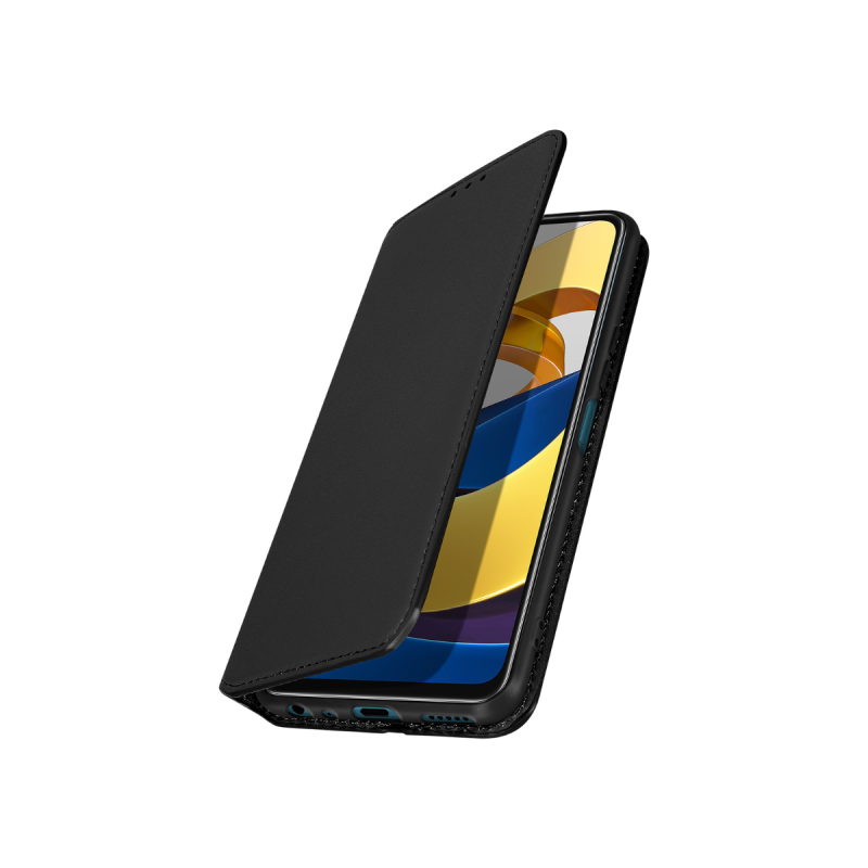 WE Etui folio AIMANTE REDMI NOTE 11S 5G / 11T 5G / POCO M4 PRO Noir