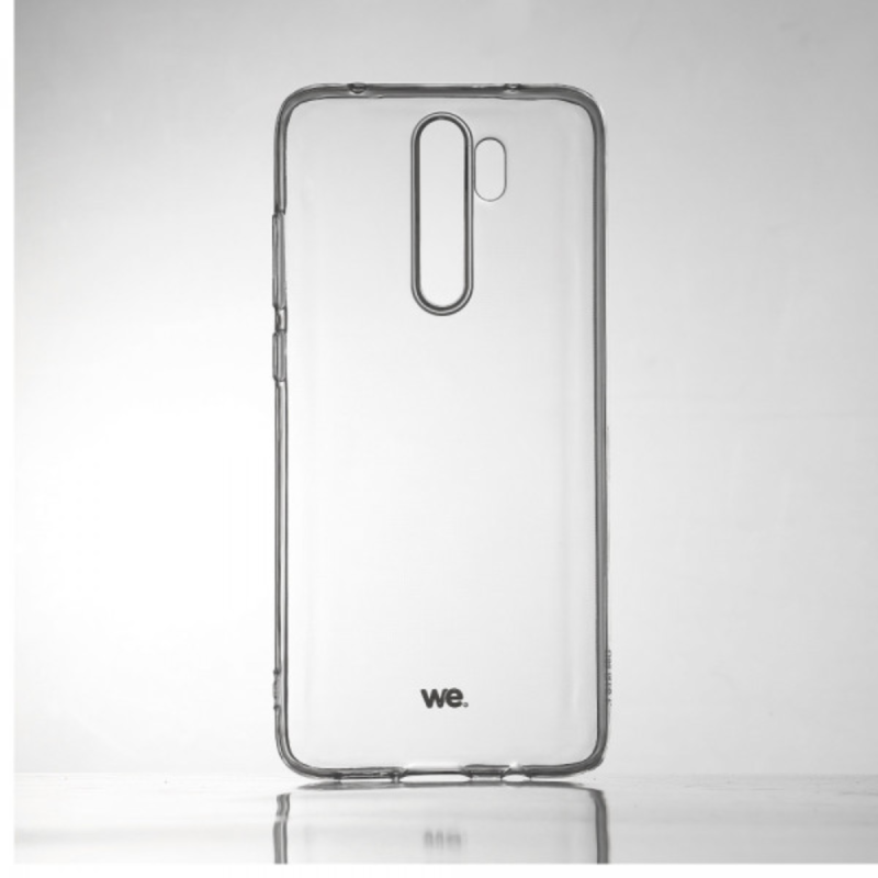 WE Coque de protection TPU XIAOMI REDMI NOTE 8 PRO Transparent