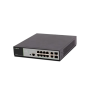 Luxul Switch 10 ports Gb Ethernet (8xPoE+) manageable Layer 3 1/2 RU