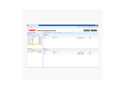 Taiden Web Control Software CMU mic video matrix SI