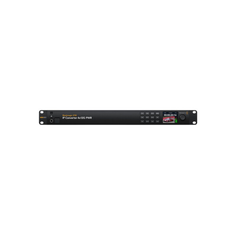 Blackmagic 2110 IP Converter 4x12G PWR