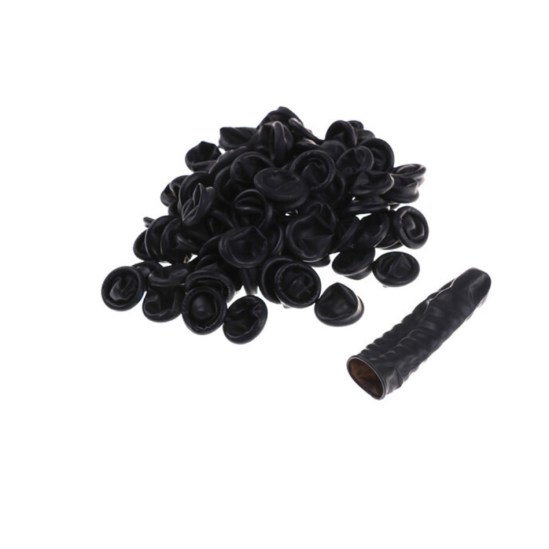 On Set Head Microphone Covers - Black - 10 Pack
